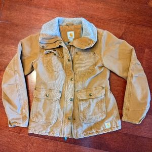 Carhartt Women's Duck Sherpa Jacket XS 0/2 Mint